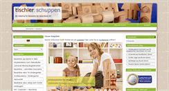 Desktop Screenshot of holzbausteine.at